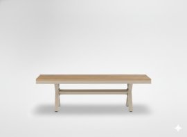 Aluminijska vrtna klupa - ATO0371