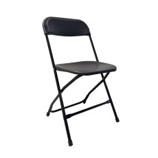 Sklopiva stolica za ketering - crna - ZUM3525