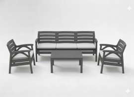 Vrtna garnitura Santana - antracit - KAS0867/3