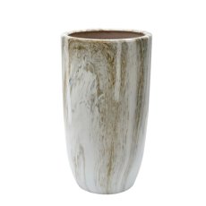 Keramička ukrasna posuda za cvjetni lončić - ELI10_5757