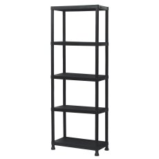 Plastični regal s 5 polica 61x31x171 cm - PWI0463