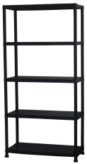 Plastični regal s 5 polica 90x40x180 cm - PWI0470