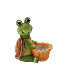 Vrtna posuda – Kornjača s cvijetom - GOT7164