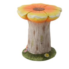 Vrtna figurica – Stalak za lonac narančasta ruža - GOT7225