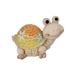 Vrtna figurica – Kornjača s pletenim oklopom - GOT7355