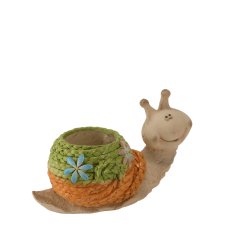 Vrtna posuda – Puž s pletenom ljušturom - GOT7362