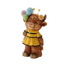 Vrtna figurica – Planinska krava s balonima - GOT7423