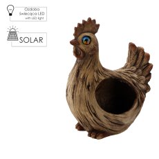 Vrtna posuda – Pijetao LED - TOG0296