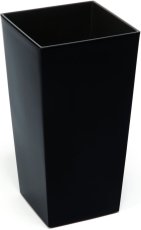Cvjetna posuda Finezija 19x19 cm s umetkom – crna - LAM45327