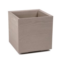 Stalak za cvijeće Karo 40x40 cm - Coffee Latte - LAM8910