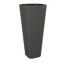 Visoka posuda Muza 39 cm - antracit - LAM28883