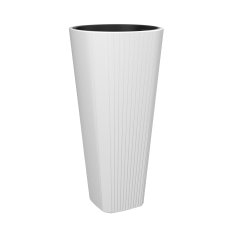 Visoka posuda Muza 39 cm - bijela - LAM58884