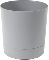 Lonac s podloškom Aura 35 cm - sivi - LAM71283
