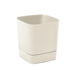 Lonac s podloškom Clima 30x30 cm - bež - LAM81437