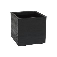 Stalak za cvijeće Karo 40x40 - crno - LAM48915