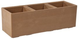 Stalak za cvijeće Karo 90x30 - prirodno drvo - LAM88455