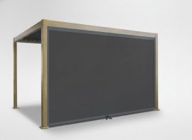 Roleta za aluminijsku pergolu 4 m, ručna, 366 cm - RIT1460