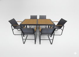 Vrtna garnitura - antracit - SUR3549
