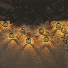 Solarna vrtna girlanda Altros 10 LED - topla bijela - SOL3651