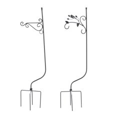 Metalni stalak za biljke 122 cm, pak. 8 kom - PERG-N5523