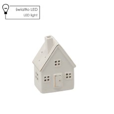Božićna figurica – keramička kućica s LED - GOT1216