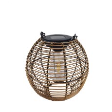 Solarna svjetiljka 19 cm LED - smeđa - LAP6037