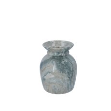 Keramička vaza 15 cm - mramorni učinak - ELI5689