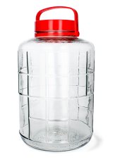 Staklena tegla 16L univerzalna s plastičnim poklopcem - WEL6921