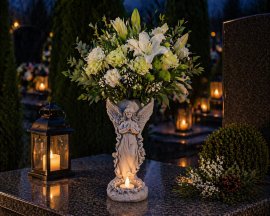 Figura Anđeo stojeći LED - DED3907