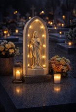 Figura Isus u kapelici LED - DED1598