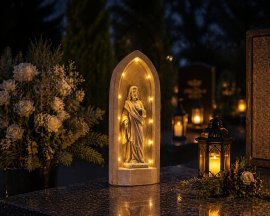 Figura Isus u kapelici LED - DED1611
