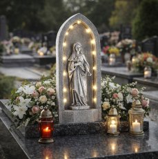 Figura Marija u kapelici LED - DED1628