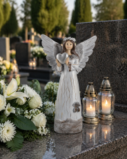 Figura Anđeo s srcem - DED1703