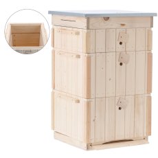 Drvena izolirana 10-okvirna košnica - BEE2939