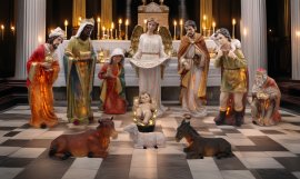 Komplet božićnih figura, 11 dijelova, 70 cm - RAI3360