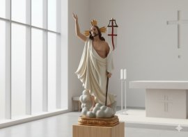 Figura uskrslog Isusa 60 cm - RAI6100
