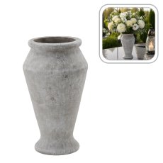 Cementna vaza – siva - DED3042