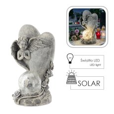 Figura anđeosko srce LED - GOT2755