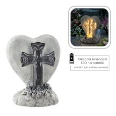 Figura kameni križ LED - GOT2786