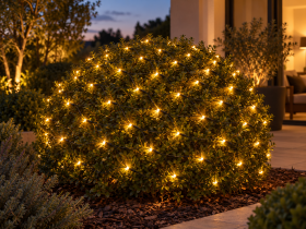 Chomik - Led zavjesa mreža 256L toplo bijela 2x2 m - LED1681