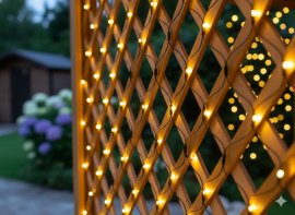 Chomik - Led zavjesa mreža 256L toplo bijela 2x2 m - LED1681