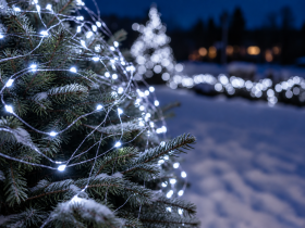Chomik - LED lampice na kolutu 500L hladno bijela, 3+50 m - LED8530