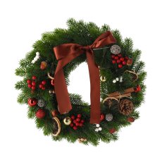 Chomik - Božićni vijenac LED 40 cm, 40 lampica - LED9706