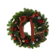 Chomik - Božićni vijenac LED 40 cm, 40 lampica - LED9706