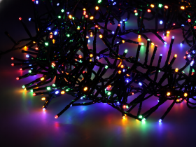 Chomik - LED-lampice Cluster 1000L, višebojne, 3+10 m - LED8226