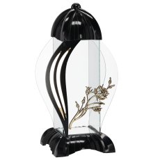 Lampion M ruža - crni, 39 cm - ZOZ4123