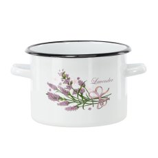 Emajlirani lonac - bijeli, 3 L, 18 cm - EMA4369