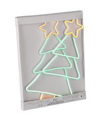 Chomik - Božićna dekoracija – Neonska LED-jelka - LUS8568