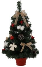 Božićno drvce 60 cm s ukrasima - ANT9336