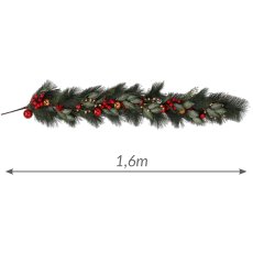 Božićni ukras – girlanda 160 cm - LAL9497